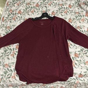 AMERICAN EAGLE plum sweater 🍇🍇🍇